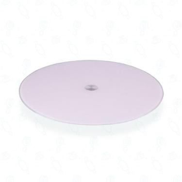 Imagem de Bailarina Giratória De Vidro Confeitar Cor Rosa 30cmx5mm - ET