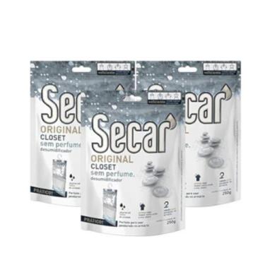 Imagem de Kit 3 Evita Mofo Secar 250g Anti Mofo Barato Atacado, Sem perfume