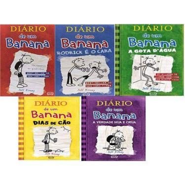 Imagem de Diário De Um Banana Volumes 1 2 3 4 5 CAPA DURA - VR Editora