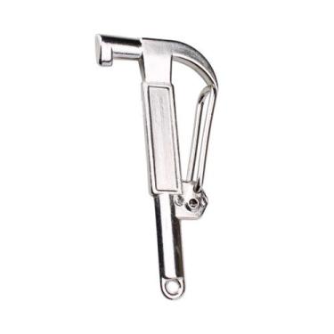 Imagem de Chaveiro Mosquetão Martelinho Metal Kit 10 Peças - Metallica Acessório