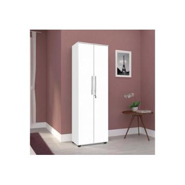 Imagem de Armário Multiuso Cordoba 2 Portas com Chave Branco Rede Móveis - Primu