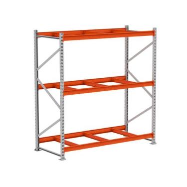 Imagem de Mini Porta Pallet Inicial 500KG Com 3 Longarinas 2,00 X 1,80 X 0,80 Se