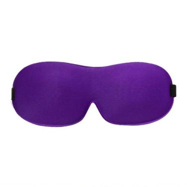 Imagem de Máscara de dormir para homens e mulheres - MDV, Roxo 1 Unidade