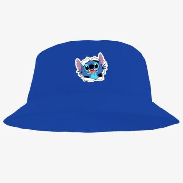 Imagem de Chapéu Bucket Hat Estampado Litlle - MP Moda Masculina, Único, Azul cl