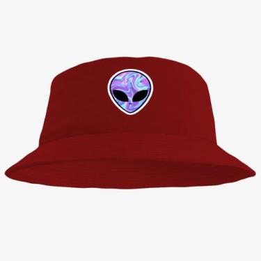 Imagem de Chapéu Bucket Hat Estampado ET Roxo - MP Moda Masculina, Único, Vermel