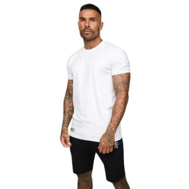Imagem de Camiseta Masculina Slim em Algodão Branca - Di Nuevo, Branco, GG