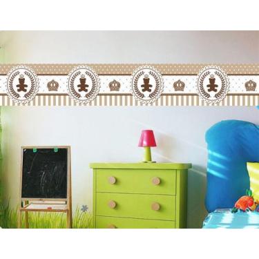 Imagem de Faixa bonder decorativa quarto infantil  jogo 04 peças med.10x100) - A