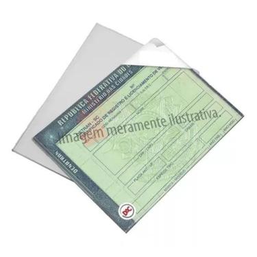 Imagem de Capinha Porta Capa Proteção Documento Do Carro Dut 1 Unidade - GMS