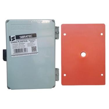 Imagem de Kit caixa plastica + placa c20-14-10cm pequena - SIBRATEC