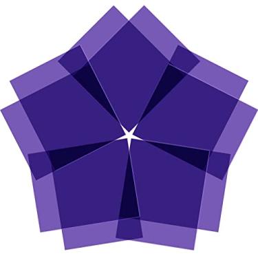 Imagem de Sakolla 10 filtros de gel de iluminação colorida - filtro de luz de gel corretivo, folhas de plástico de filme transparente com sobreposições de cor 21 x 28 cm (roxo)