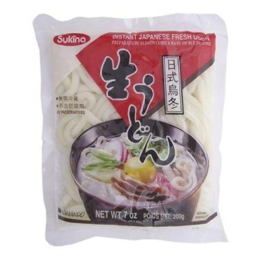 Imagem de Macarrão Oriental Udon Pré-cozido S/Temp. 200g Sukina(Kit 4)