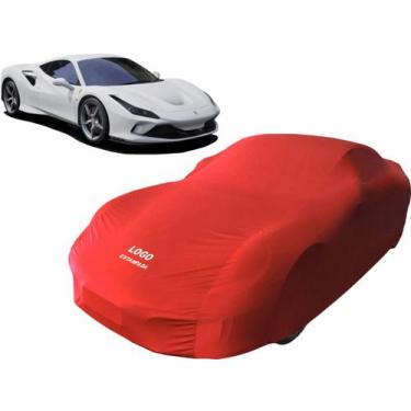 Imagem de Capa De Cobrir Carros Proteção Ferrari F8 Tributo - Mz, Vermelha