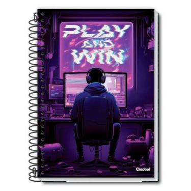 Imagem de Caderno Universitário 10 Matérias 160 Folhas My Collection Masculino C