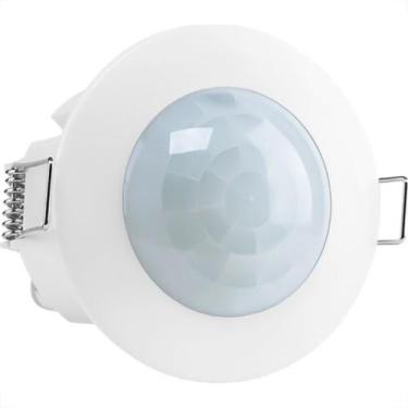 Imagem de Sensor De Presenca + Fotocelula Intelbras Embutir Teto 360º - Espelho 