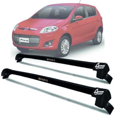 Imagem de Rack Teto Aluminio Prime Fiat Palio Atractive Evo Pto PR165