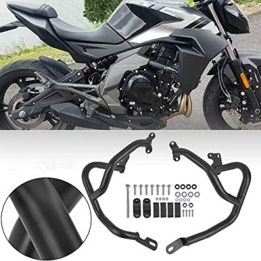 Imagem de LJBusRoll Protetor de Motocicleta Superior de Para-choques Barra de Crash Protetor de Gaiola para CFMOTO 400NK/650NK Peças 400 NK 650 NK