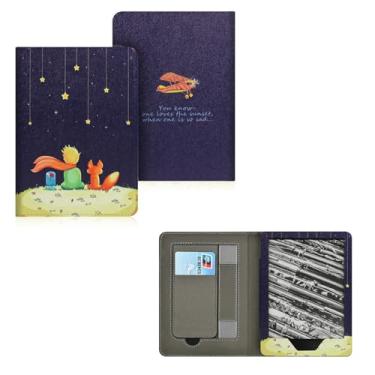 Imagem de enoxboo Capa para Kindle Oasis de 7 Polegadas 10ª/9ª 2019/2017 - Capa com Auto Sleep Wake, Slot para Cartão, Recurso de Alça de Mão, Modelo Nº S8IN4O/CW24WI