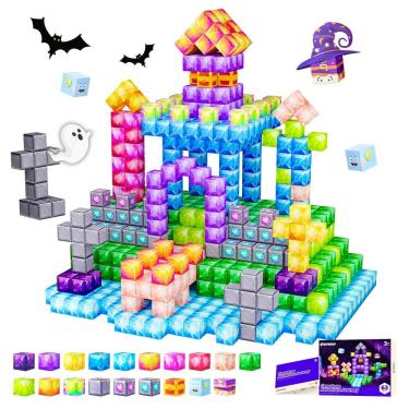 Imagem de Blocos magnéticos SILYMOLY Jewel Adventures 3-5 4-8 anos