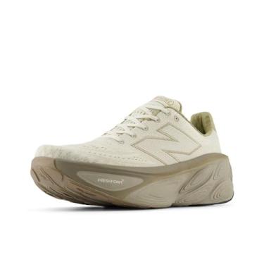 Imagem de New Balance Fresh Foam X More V5 Tênis de corrida masculino, Linho/grés escuro/cogumelo, 7 Wide