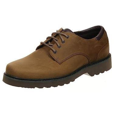 Imagem de Rockport Northfield Oxford masculino, Marrom escuro, 7