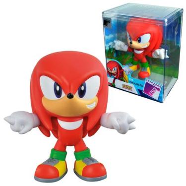 Imagem de Knuckles Fandom Box Boneco Sonic Colecionável Original Video Game - Lí