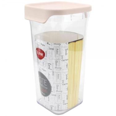Imagem de Pote Hermetico Quadrado de Plastico 1400ML - Clink