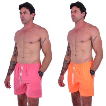 Imagem de Short Masculino Dry Fit Tectel Liso Sarja Premium Treino Mauricinho - 