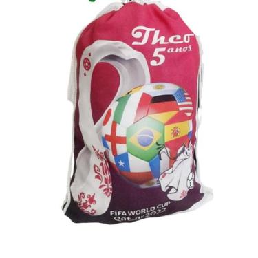 Imagem de Kit 10 mochila saco Personalizada - Orvalho Festas