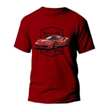 Imagem de Camiseta Carro Ferrari 488 - REF1360-Masculino
