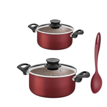 Imagem de Jogo De Panelas Antiaderente Paris 2 Peças Tramontina 18 e 20cm