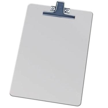 Imagem de Kit 21 Prancheta Acrimet De Aluminio Com Prendedor Inox Oficio 123