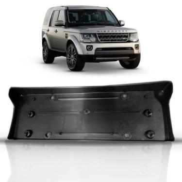 Imagem de Suporte Placa Dianteiro Discovery 4 2014 A 2017 Preto Texturizado - SP