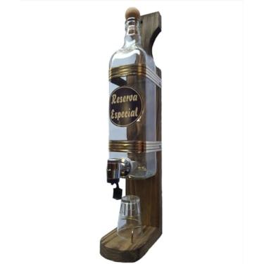 Imagem de Pingometro Porta Pinga Dosador Cachaça Artesanal De Parede