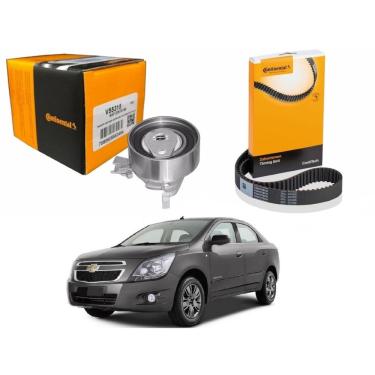 Imagem de Kit correia dentada tensor contitech original chevrolet cobalt 1.4 1.8 2012 A 2015