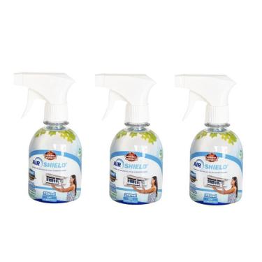 Imagem de 03 Air Shield Limpeza Higienização Ar Condicionado - 250 Ml