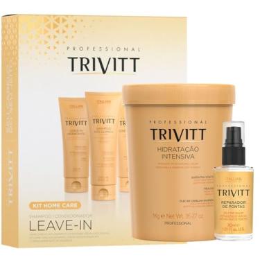 Imagem de TRIVITT - HIDRATACAO INTENSIVA 1KG + KIT HOME CARE COM LEAVE-IN + REPARADOR DE PONTAS 30ML