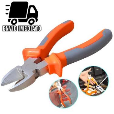 Imagem de Alicate De Corte com 6" Polegadas Para Fios Cabos Arames Uso Profissio