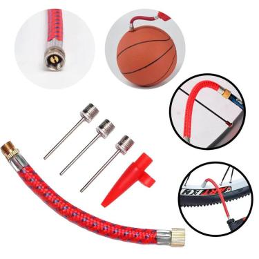 Imagem de Jogo Agulhas Bicos para Encher Bola e Infláveis Kit 4 Peças