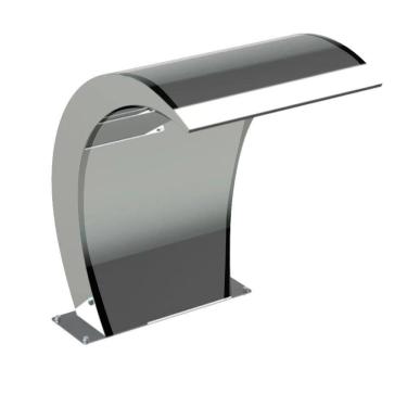 Imagem de Cascata Para Piscina Victória Pratic Jr Em Aço Inox - Sodramar