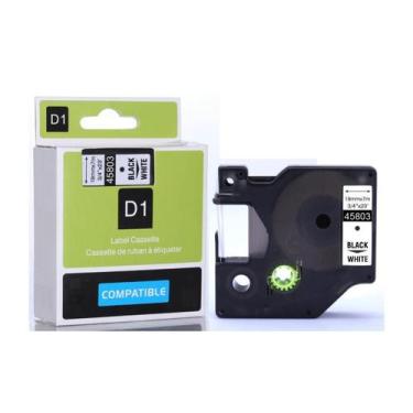 Imagem de Fita Rotulador Dymo Branco 19mm D1 45803  Compatível - Maxxonline