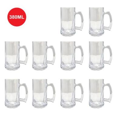 Imagem de Caneca de Chopp de Vidro Sub Zero 380ml - Belovidro, 10