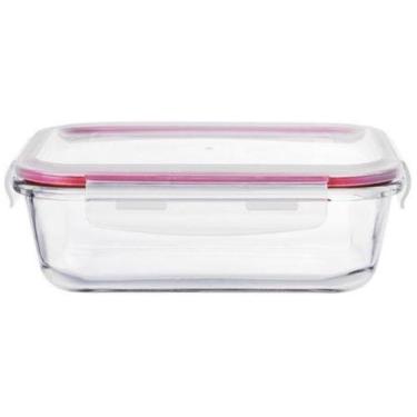 Imagem de Pote Hermético Retangular Em Vidro Borossilicato 640Ml - Dynasty, Herm