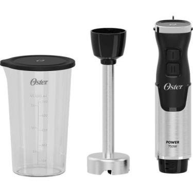 Imagem de Mixer Power Oster Black Inox Omix370 -127V