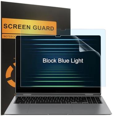 Imagem de Pacote com 2 protetores de tela antiluz azul para Samsung Galaxy Book5 Pro 360 de 16 polegadas e Galaxy Book5 Pro e Galaxy Book4 Edge e Galaxy Book4/3 Ultra e Galaxy Book4 Pro (16 polegadas), bloqueio