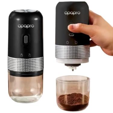 Imagem de Moedor de Café Portátil com Ajuste de Moagem e Bateria Recarregável USB-C