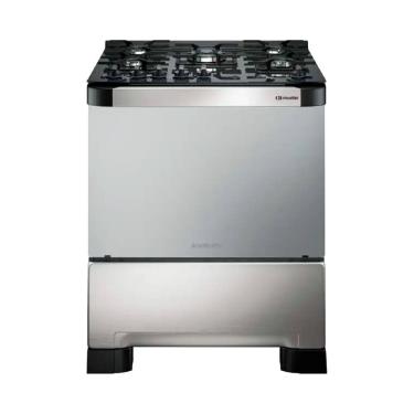 Imagem de Fogão á Gás Mueller 5 bocas Decorato Vetro Inox com Timer-Bivolt