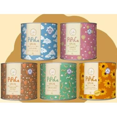 Imagem de Kit 5 latas de Pipoca Gourmet Sinta+ Sabores