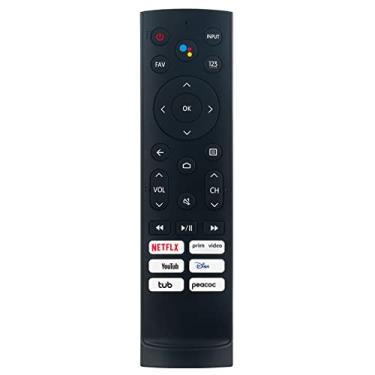 Imagem de Controle remoto de voz de substituição ERF3A90 adequado para Smart TV Hisense 75A66FUA 65A53FUA 50A53FUA 43A53FUA 65A66FUA 55U7G 75U7G 65U7G 65U6K 55A76K 55U6K 75U6K A76K
