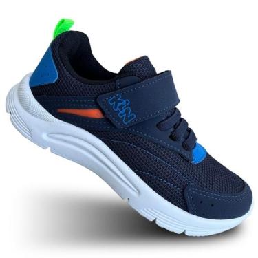 Imagem de Tênis Infantil Masculino Klin New Sport 480065 calçado de menino sem c