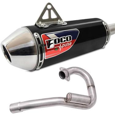 Imagem de Escapamento Curva + Ponteira Foco Pulse XR 300L Tornado